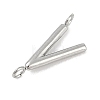 304 Stainless Steel Letter Connector Charms LS-STAS-M108-01P-22-2