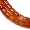 Natural Red Agate Beads Strands G-G275-D06-10x10mm-4
