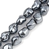 Electroplated Shell Pearl Beads Strands BSHE-H113-05C-1