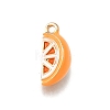 Alloy Enamel Charms ENAM-D303-03G-02-1