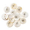 Freshwater Shell Buttons BUTT-Z001-01H-1