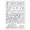 Custom PVC Plastic Clear Stamps DIY-WH0448-0528-8