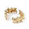 Brass Bear Hoop Earrings for Women EJEW-L234-082G-3