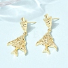 Brass Dangle Earrings EJEW-D352-06G-02-2