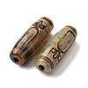 Tibetan Style dZi Beads X-TDZI-E004-02-4