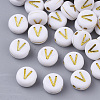 Plating Acrylic Beads PACR-R242-01V-1