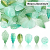 Baking Paint Transparent Glass Pendants DGLA-YW0001-64A-1
