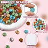 160Pcs 8 Colors Acrylic Imitation Gemstone Beads MACR-YW0004-87-5
