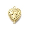 Brass Heart Links KK-K400-49G-01-1