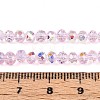 Transparent Glass Beads Strands EGLA-N016-4mm-04-4