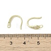 Brass Micro Pave Cubic Zirconia Earring Hooks KK-C048-14J-G-3
