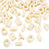 50Pcs 5 Styles UV Plating Opaque Acrylic Beads PACR-TA0001-31A-3
