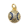 Rack Plating Brass Pendants KK-A268-17G-02-1
