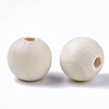 Unfinished Natural Wood Beads X-WOOD-S651-A16mm-LF-2