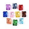Baking Paint Transparent Glass Beads DGLA-N018-02-1