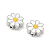 Brass Enamel Beads KK-P349-11P-2