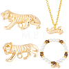 10Pcs Brass Pendants KK-BBC0027-36-7