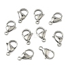 Tarnish Resistant 304 Stainless Steel Lobster Claw Clasps STAS-AB17-5