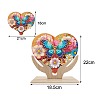 Heart & Butterfly DIY Display Decor Diamond Painting Kits PW-WG06612-01-1