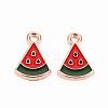 Alloy Enamel Pendants X-ENAM-Q425-23-1