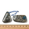 Natural K2 Stone Pendants G-NH0001-13B-3