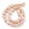 Natural Cultured Freshwater Pearl Beads Strands PEAR-P062-24C-3