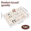 24 Grids Velvet Jewelry Pendant Display Trays ODIS-WH0043-165A-2