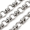304 Stainless Steel Ring Link Chains CHS-K024-15P-1