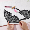 2Pcs 2 Colors Lace Iron on/Sew On Patches PATC-GF0001-54-6