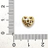 Brass Micro Pave Cubic Zirconia Beads KK-L229-076A-G-3