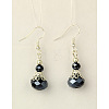 Dangle Glass Earrings EJEW-JE00779-2