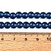 Transparent Glass Beads Strands GLAA-T032-T6mm-28-2