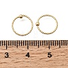 Brass Ball Captive Bead Nose Ring AJEW-G075-01G-02-5