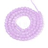Imitation Jade Glass Beads Strands GLAA-T028-4mm-11D-2