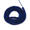 Dyed Natural White Jade Beads Strands G-T139-57A-03-2