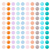 200Pcs 10 Colors Glass Beads GLAA-TA0001-29-12