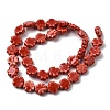 Handmade Porcelain Beads Strands PORC-K010-05-3