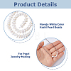1 Strand Natural Keshi Pearl Cultured Freshwater Pearl Beads Strands PEAR-HS0001-26D-4