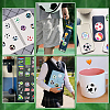 5Bags 2 Styles Self-Adhesive Tag Stickers DIY-PH0038-67-5