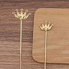 Ancient Style Alloy Hair Stick Finding PW-WGF3433-01-1