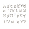 26Pcs Brass Micro Pave Clear Cubic Zirconia Pendants KK-H252-02P-1