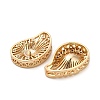 Brass Micro Pave Cubic Zirconia Teardrop Peg Bails KK-NH0009-07G-2