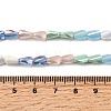 Electroplate Glass Beads EGLA-D300-01A-03-4