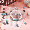 110PCS 10Colors Opaque Acrylic Beads OACR-TA0002-52-5