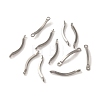 Non-Tarnish 304 Stainless Steel Connector Charms STAS-Q323-11P-1