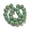 Handmade Lampwork Beads Strands BLOW-D006-07-3