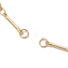 2Pcs 2 Colors Brass Slider Bracelet Makings AJEW-JB01255-3