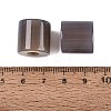 Natural Grey Agate European Beads G-P520-05B-2
