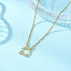 2.5MM 304 Stainless Steel Figaro Chain Necklaces with Spring Ring Clasps NJEW-JN05709-1