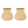 PVD Vacuum Plating 304 Stainless Steel Stud Earrings for Women EJEW-A048-46M-G-1